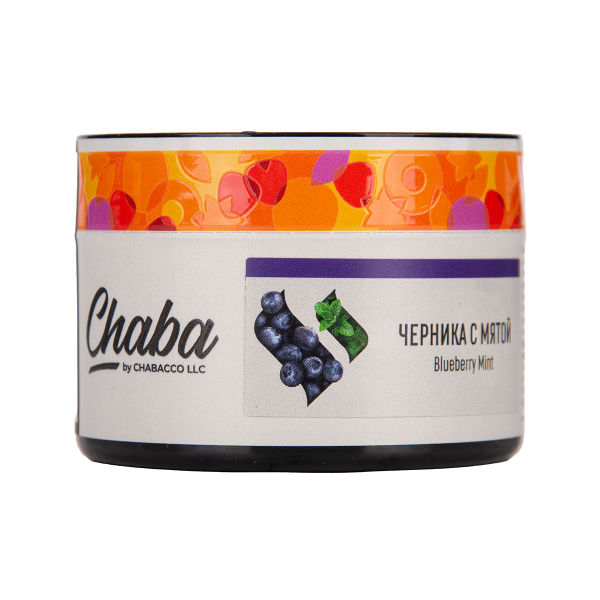Бестабачная смесь Chaba Blueberry Mint Nicotine Free 40 грамм в Уфе