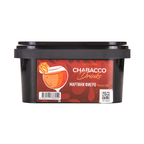 Бестабачная смесь Chabacco Medium Le Martini Fiero 200 грамм в Уфе