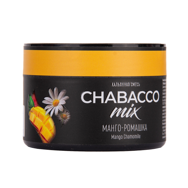 Бестабачная смесь Chabacco Mix Medium Mango Chamomile 40 грамм в Уфе