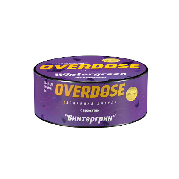 Табак Overdose Wintergreen 25 грамм в Уфе