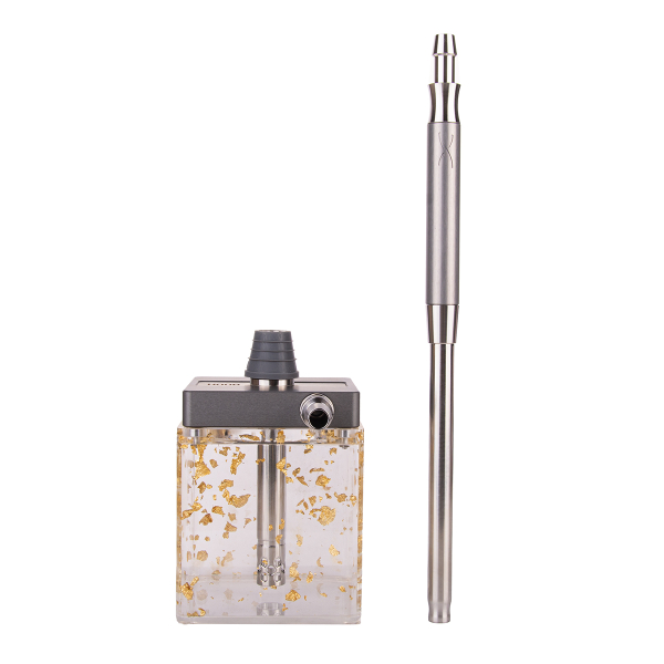 Кальян Hoob Subatom Space Grey X Ss | Cube Mini Gold в Уфе