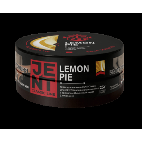 Табак Jent Lemon Pie Лимонный Пирог 25 грамм в Уфе
