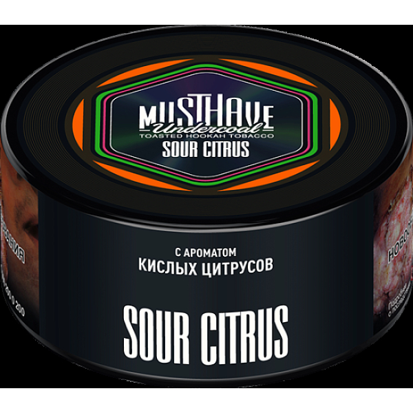 Табак Must Have Sour Citrus 125 грамм в Уфе