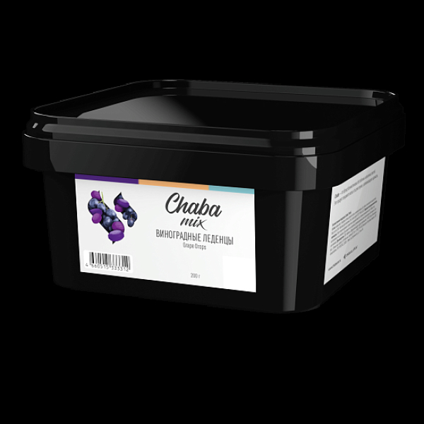 Безникотиновая смесь Chaba Mix Grape Drops Виноградные Леденцы 200 грамм в Уфе