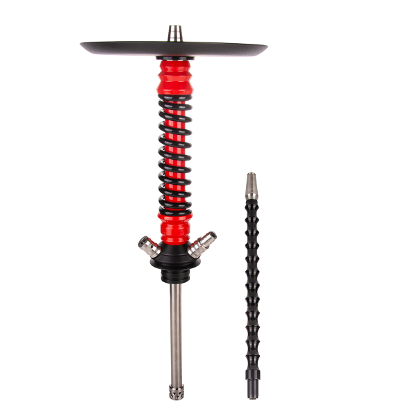 Кальян Mamay Customs Coilover Mini  Красный Чёрный в Уфе