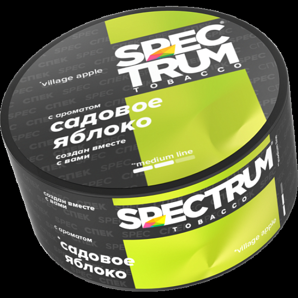 Табак Spectrum Medium Line Village Apple 25 грамм в Уфе