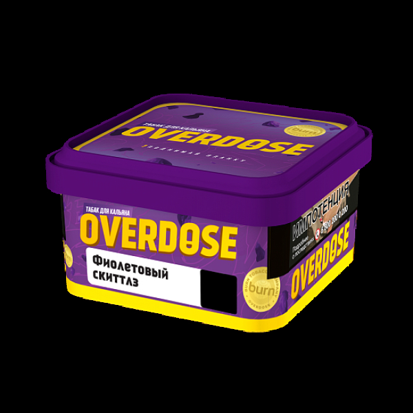 Табак Overdose Фиолетовый Скиттлз 200 грамм в Уфе