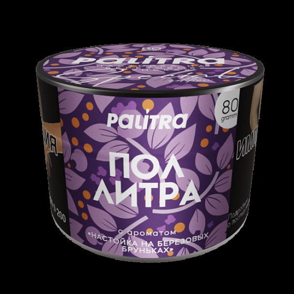 Табак Palitra Пол Литра Настойка На Березовых Бруньках 80 грамм в Уфе