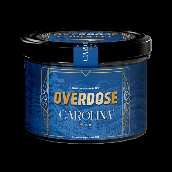 Табак Overdose No Aroma Америка Carolina 125 грамм в Уфе