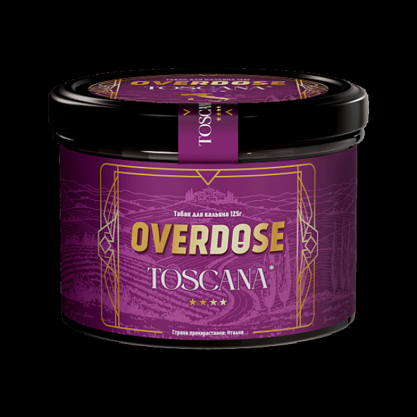Табак Overdose No Aroma Италия Toscana 125 грамм в Уфе