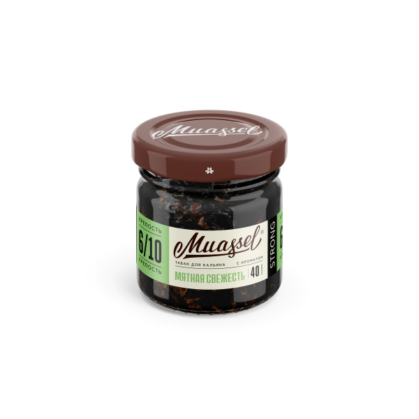 Табак Muassel Extra Strong Мятная Свежесть 40 грамм в Уфе