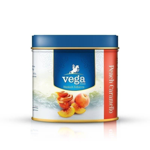 Табак Vega Peach Caramello 100 грамм в Уфе